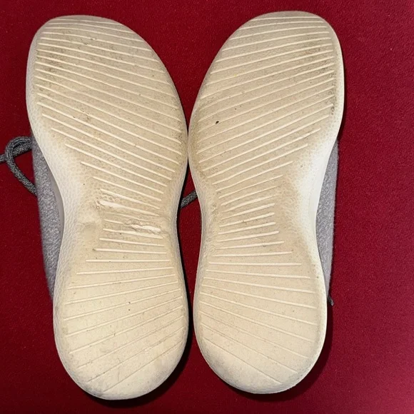 Allbirds Women's Wool Runners in dapple grey w/cream sole SZ 10 - Picture 8 of 10